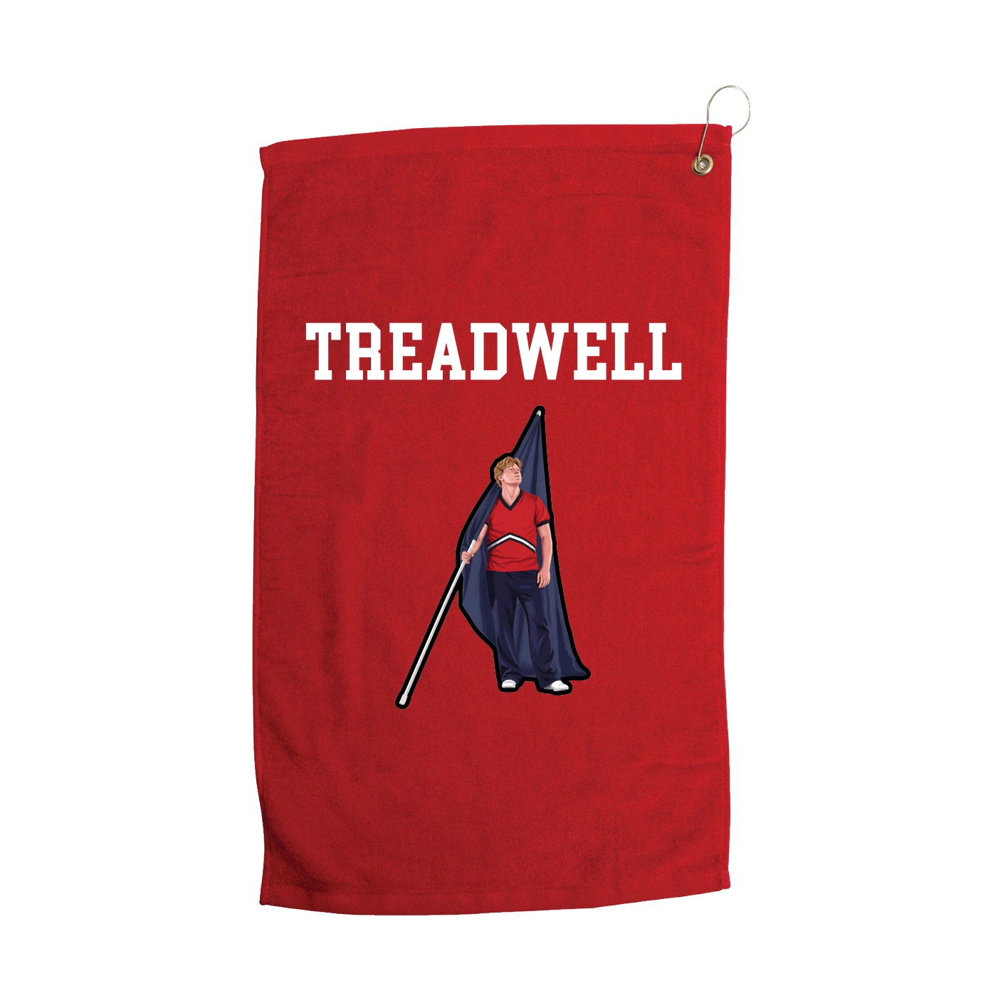Golf Towel — Shirsey in Red