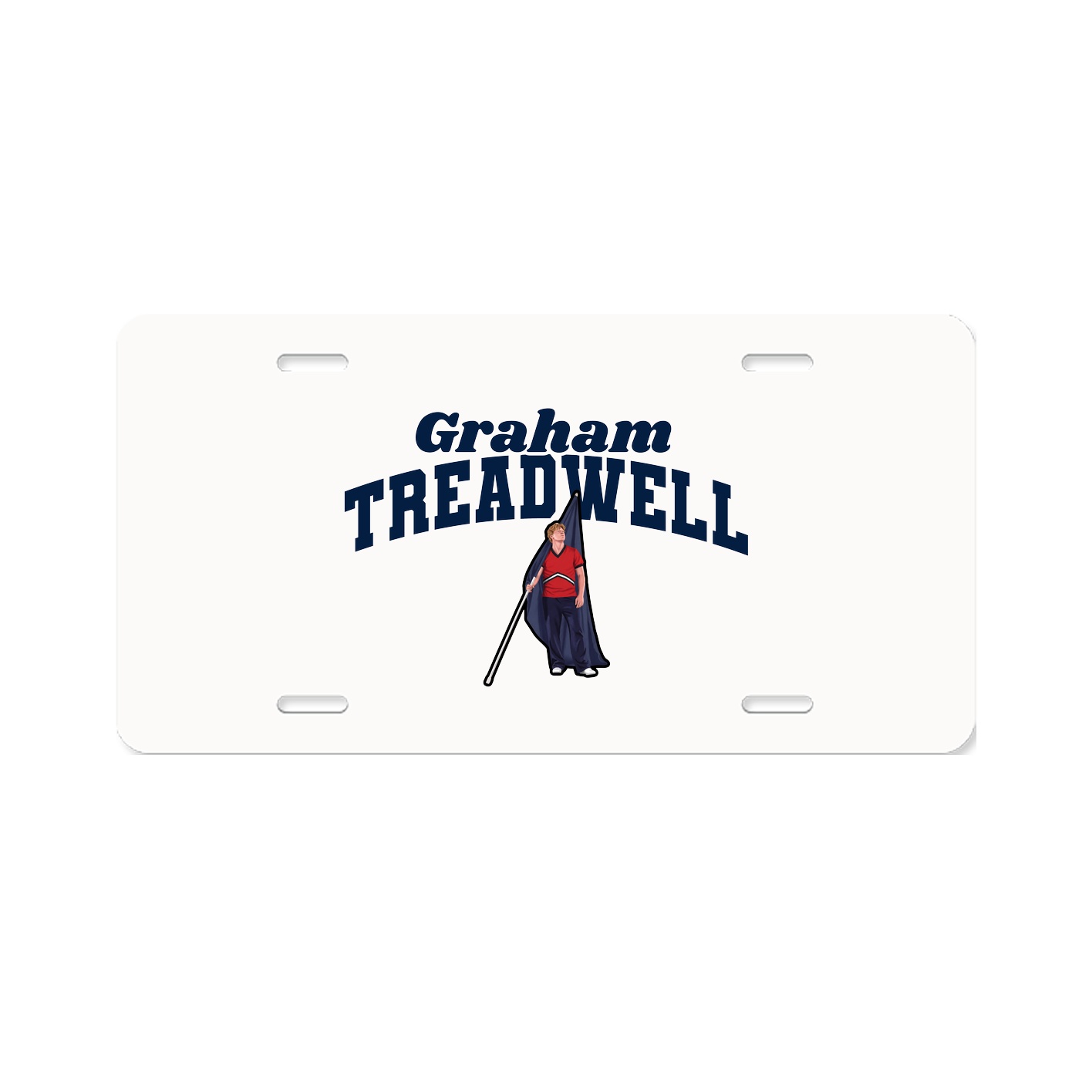 License Plate — Signature Arch in Classic