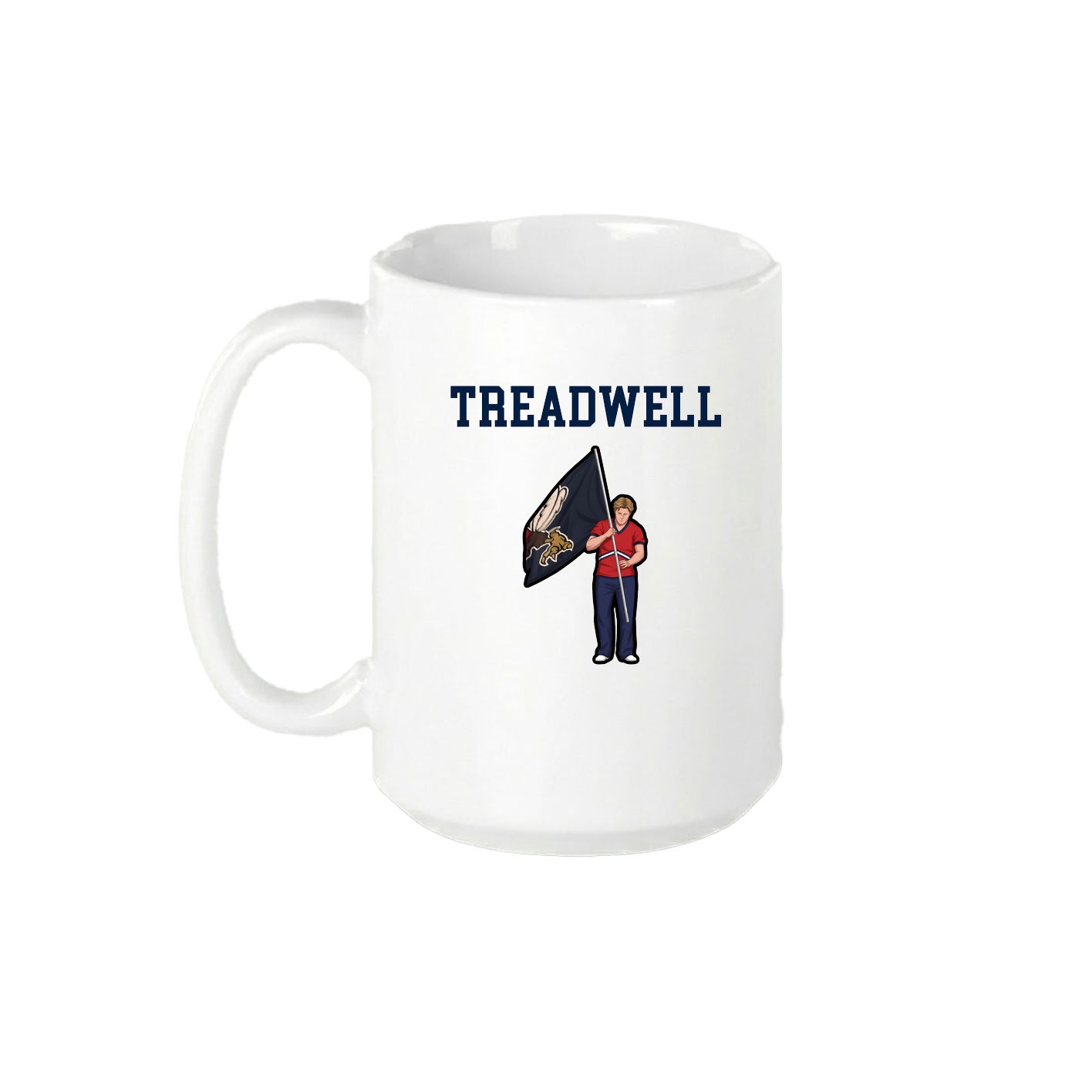 15oz Coffee Mug — Shirsey in White