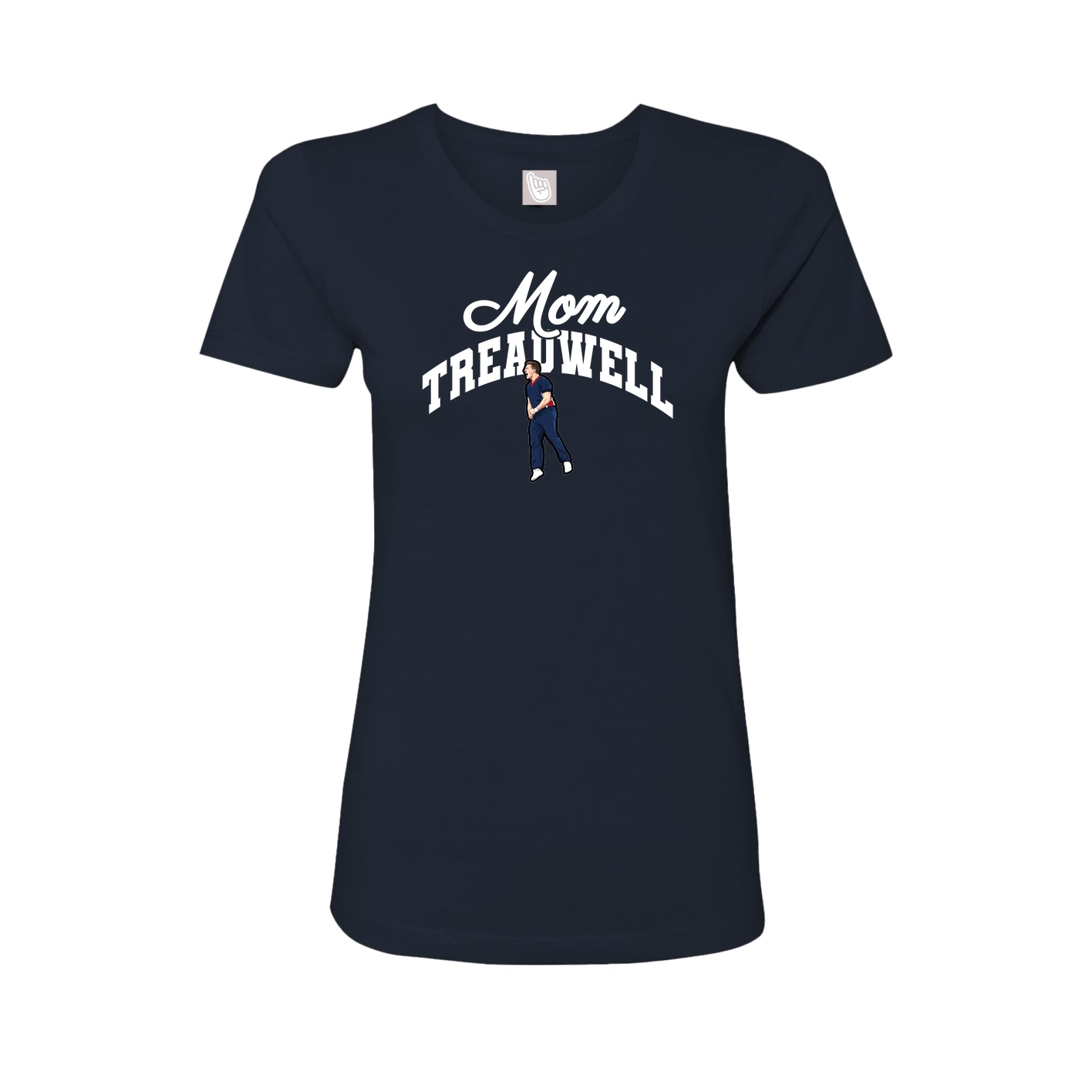 Womens Tee — Mothers Day Arch in Navy