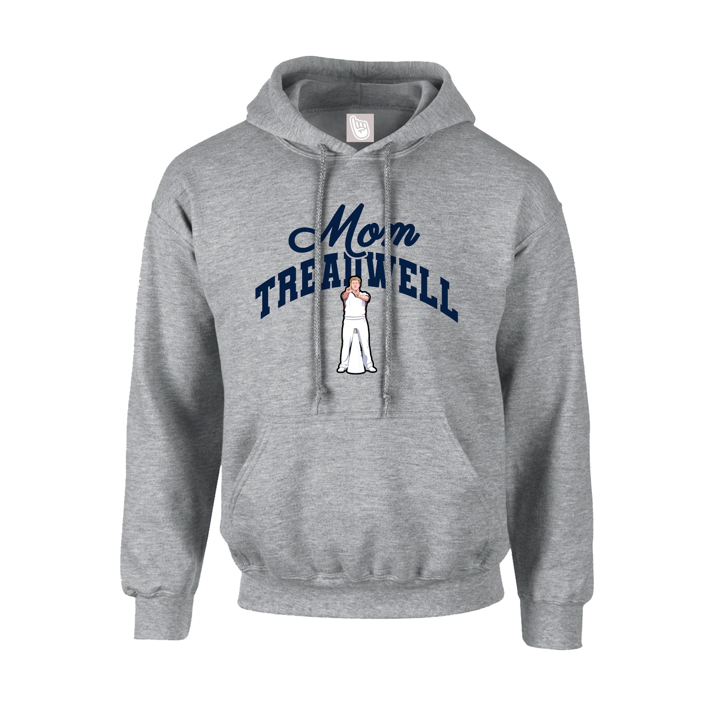 Hoodie — Mothers Day Arch in Grey