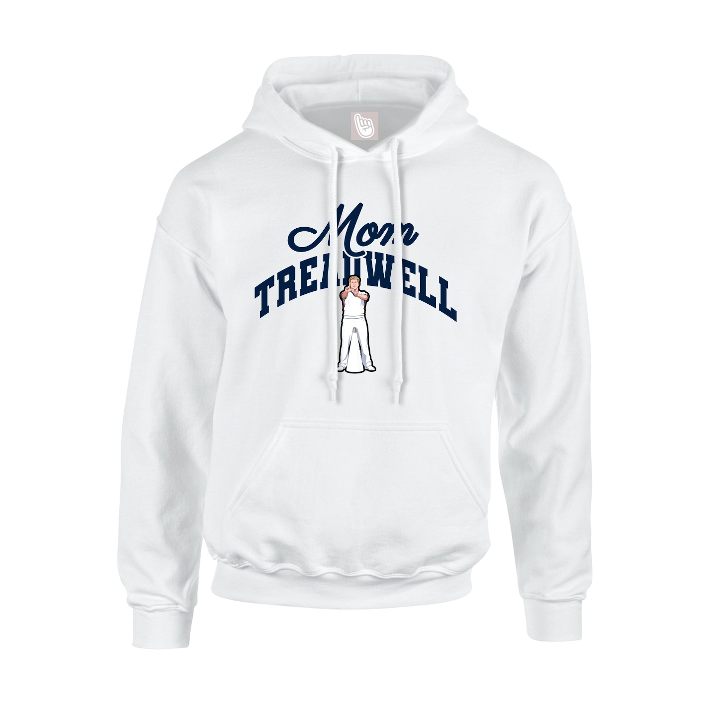 Youth Hoodie — Mothers Day Arch in White