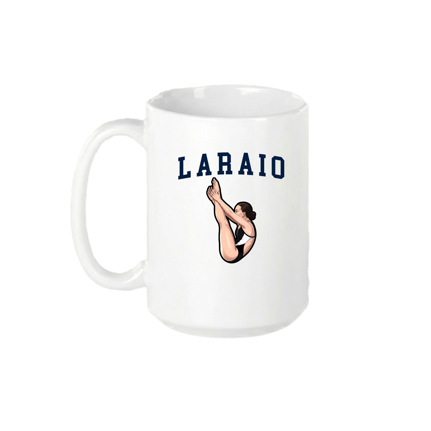 15oz Coffee Mug — Shirsey in White