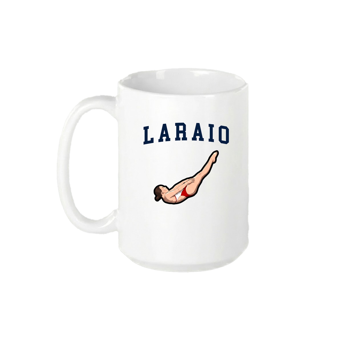 15oz Coffee Mug — Shirsey in White