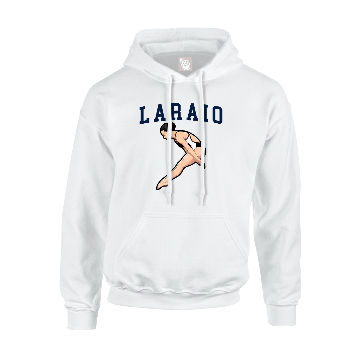 Hoodie — Shirsey in White