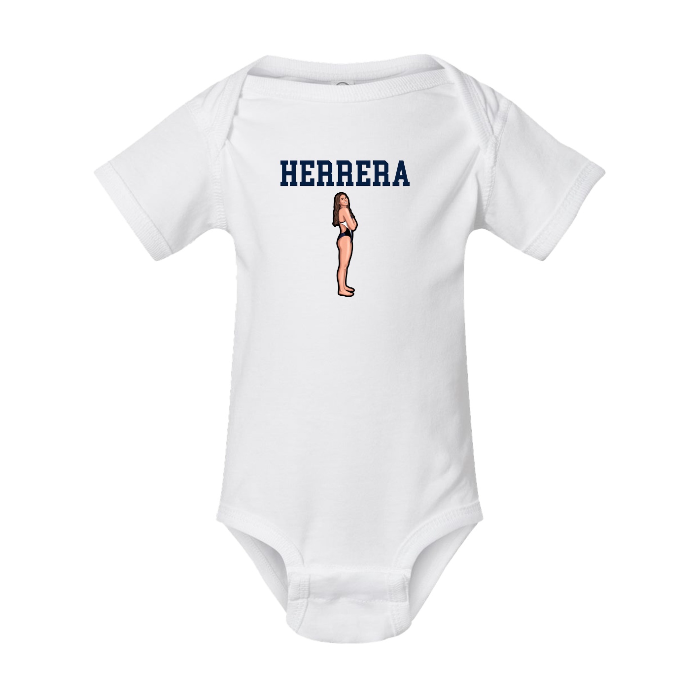 Baby Onesie — Shirsey in White