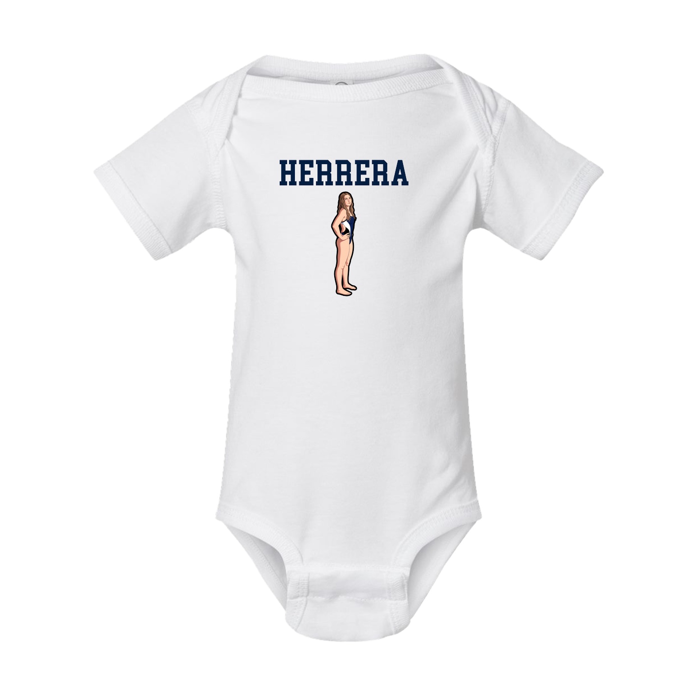 Baby Onesie — Shirsey in White