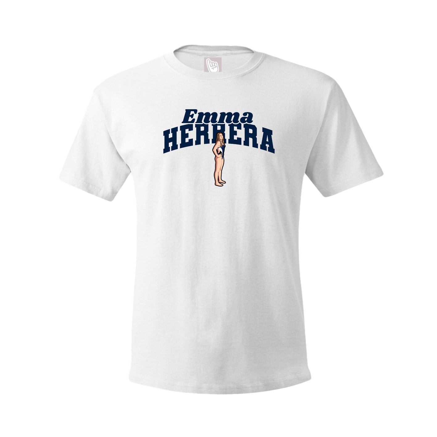 Tee — Signature Arch in White