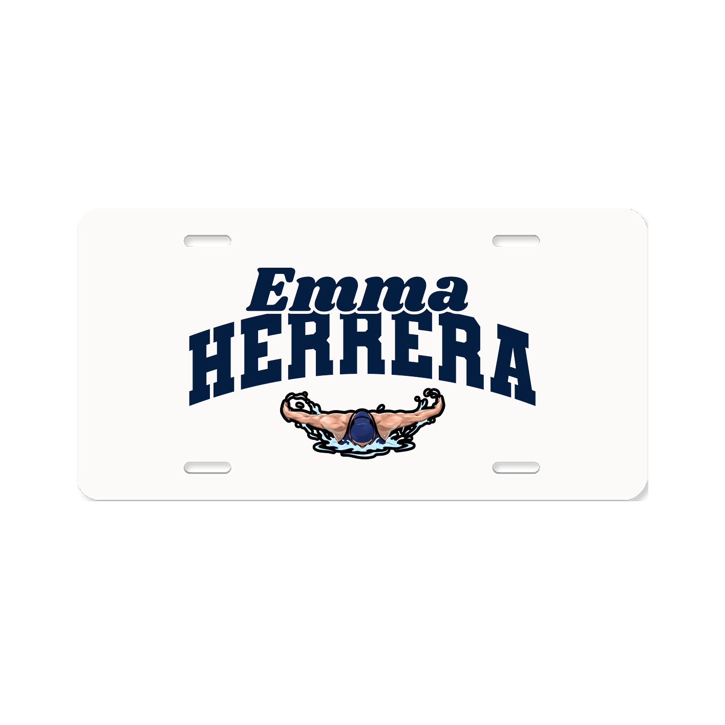 License Plate — Signature Arch in Classic