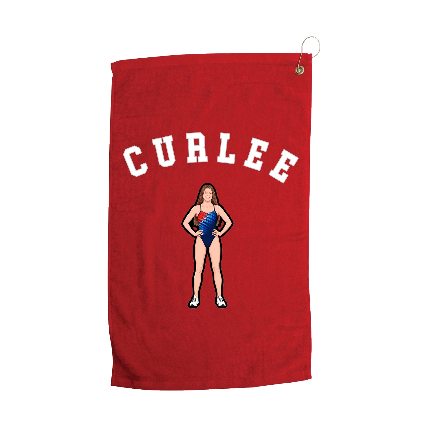 Golf Towel — Shirsey Arch in Red