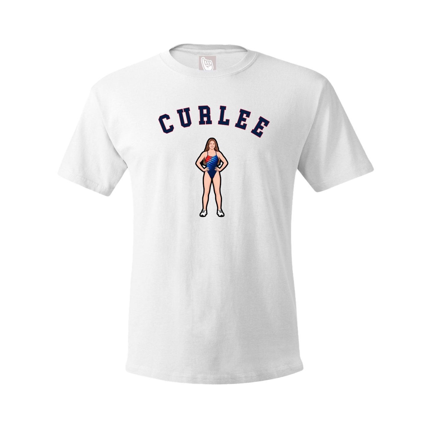 Youth Tee — Shirsey Arch in White