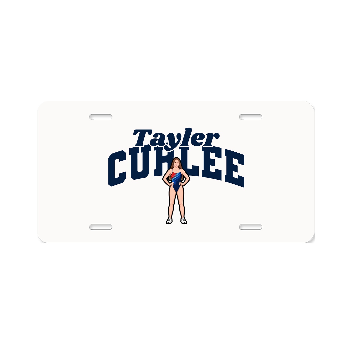 License Plate — Signature Arch in Classic