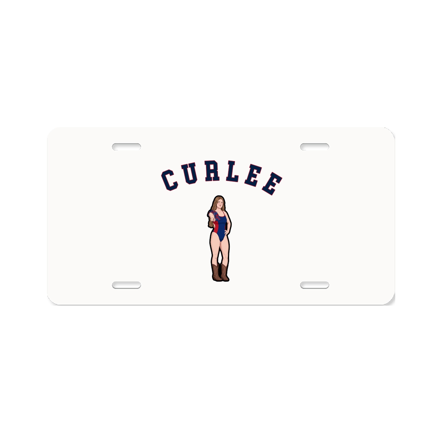 License Plate — Shirsey Arch in Classic