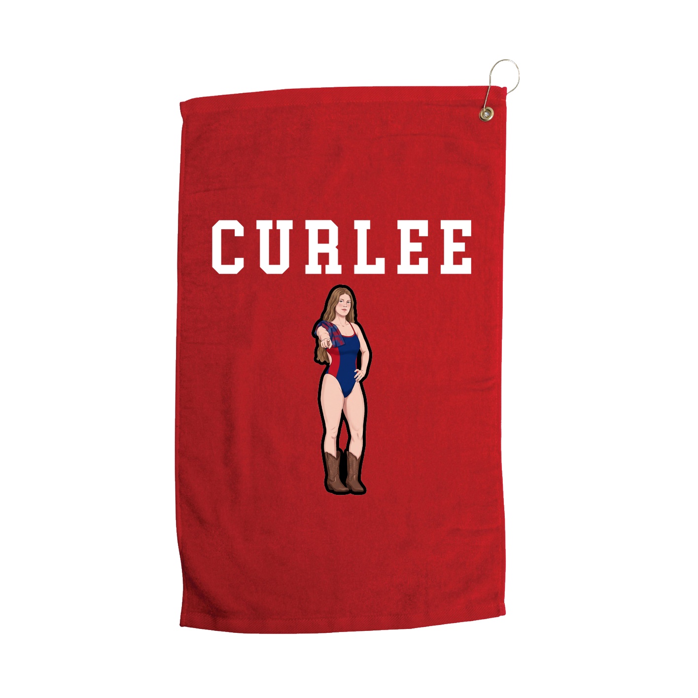 Golf Towel — Shirsey in Red