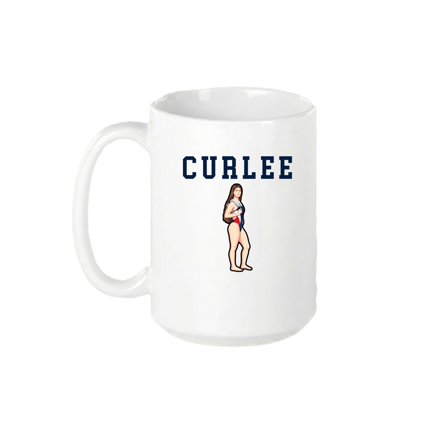 15oz Coffee Mug — Shirsey in White