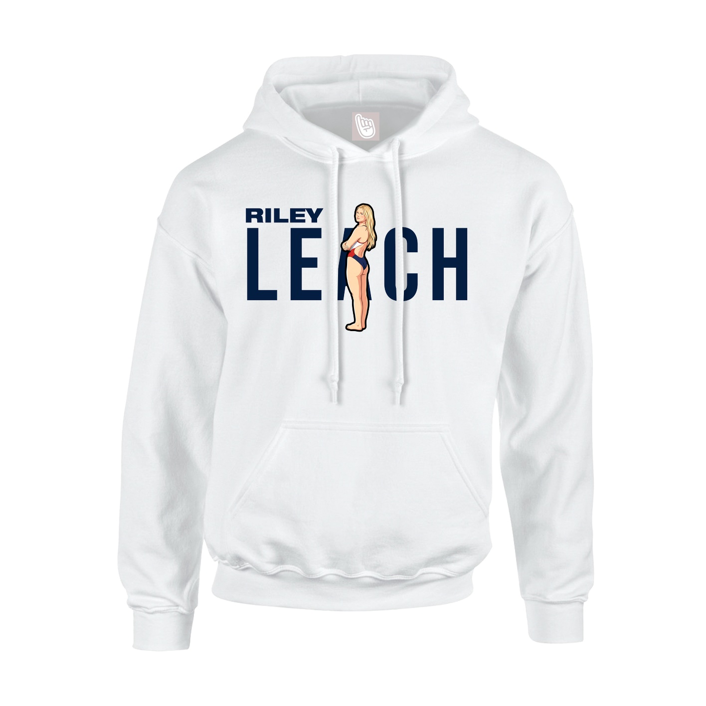 Hoodie — Player Name in White