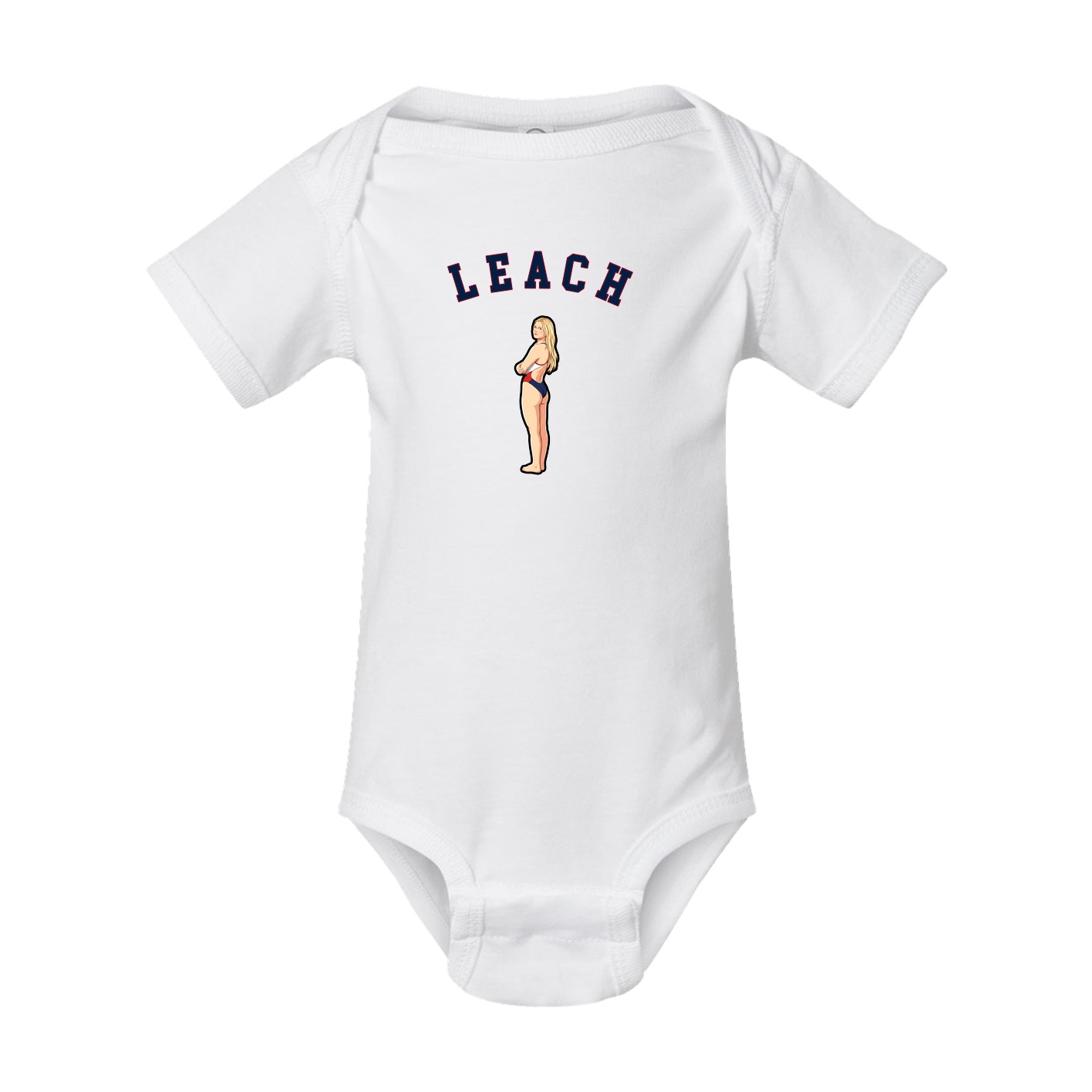 Baby Onesie — Shirsey Arch in White