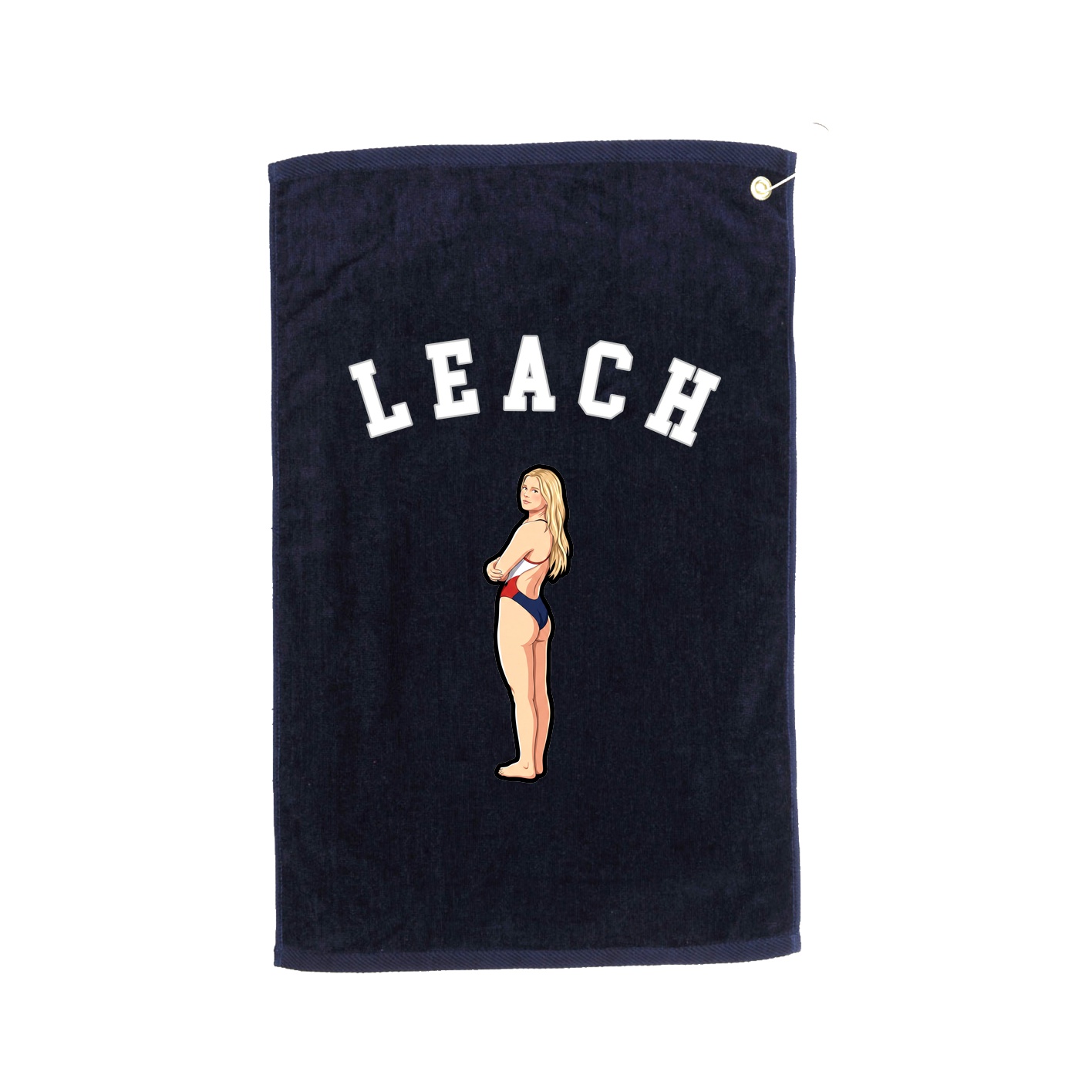 Golf Towel — Shirsey Arch in Navy