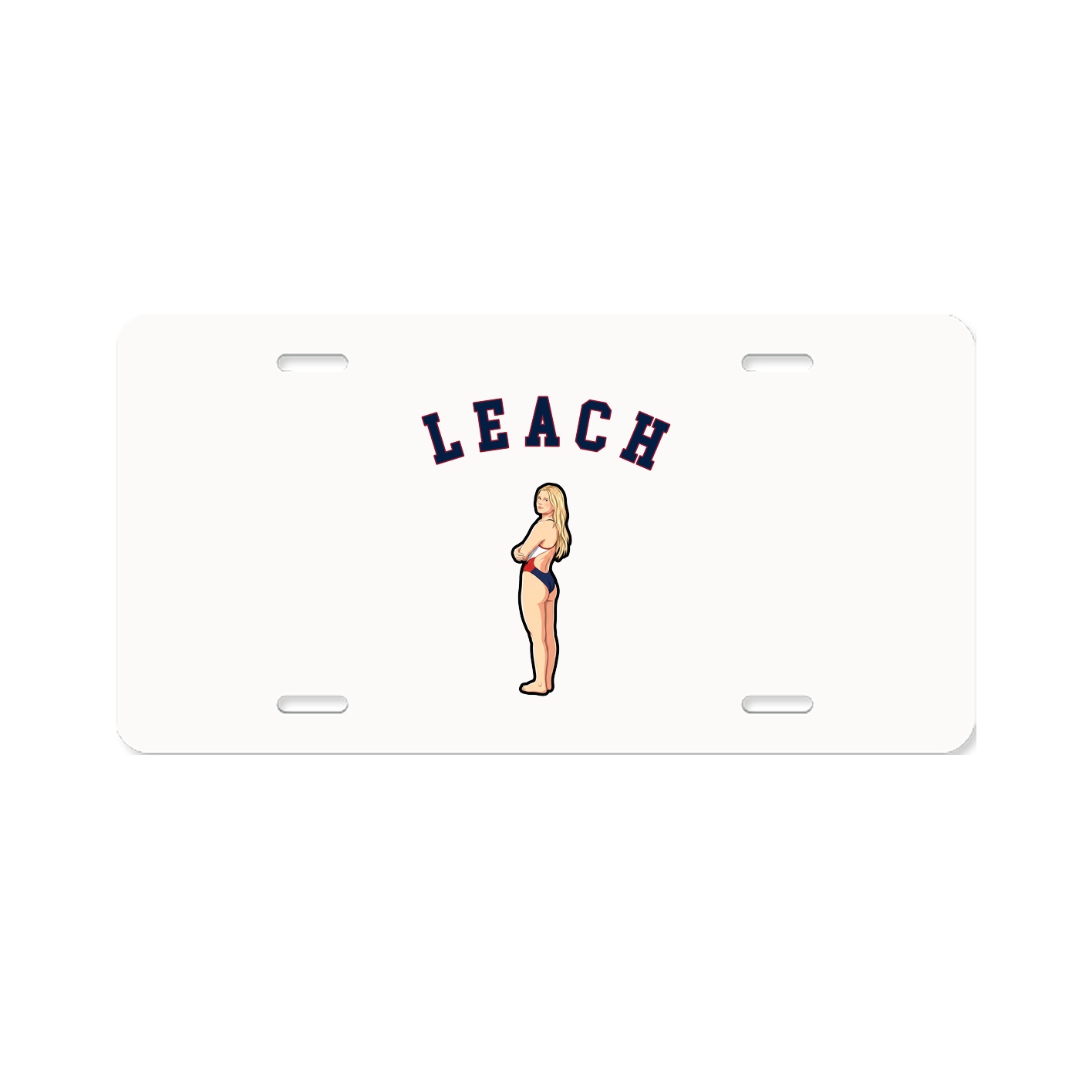 License Plate — Shirsey Arch in Classic