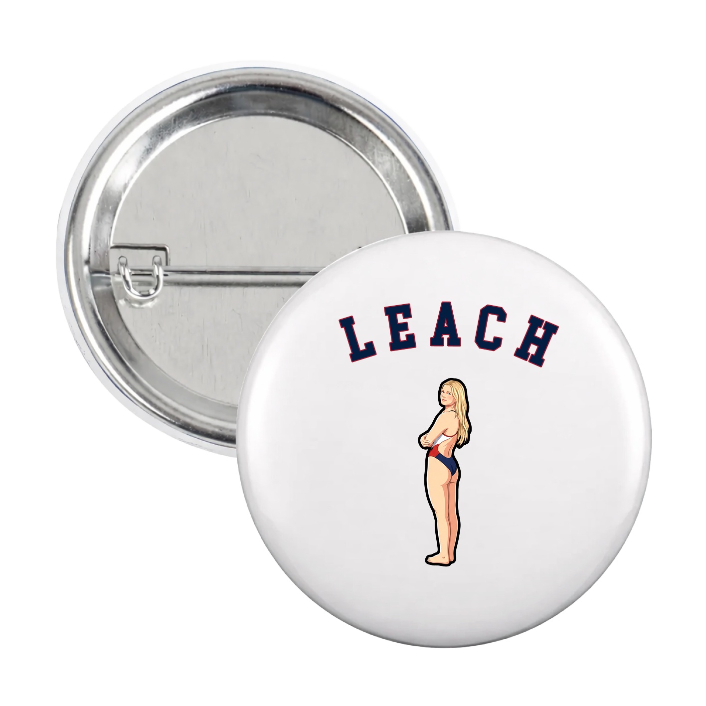 Game Day Button — Shirsey Arch in White
