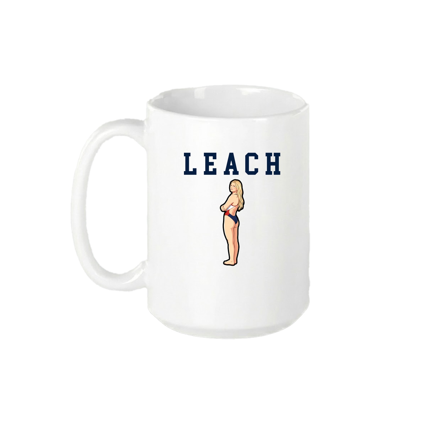 15oz Coffee Mug — Shirsey in White