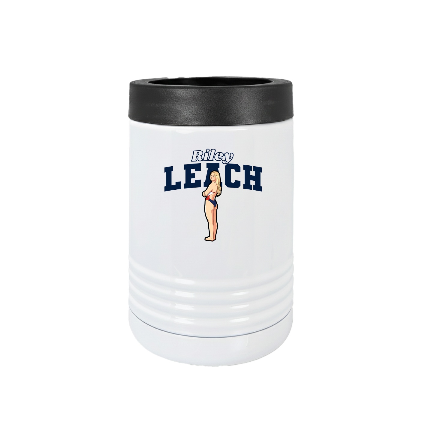 Beverage Holder — Name Arch in White