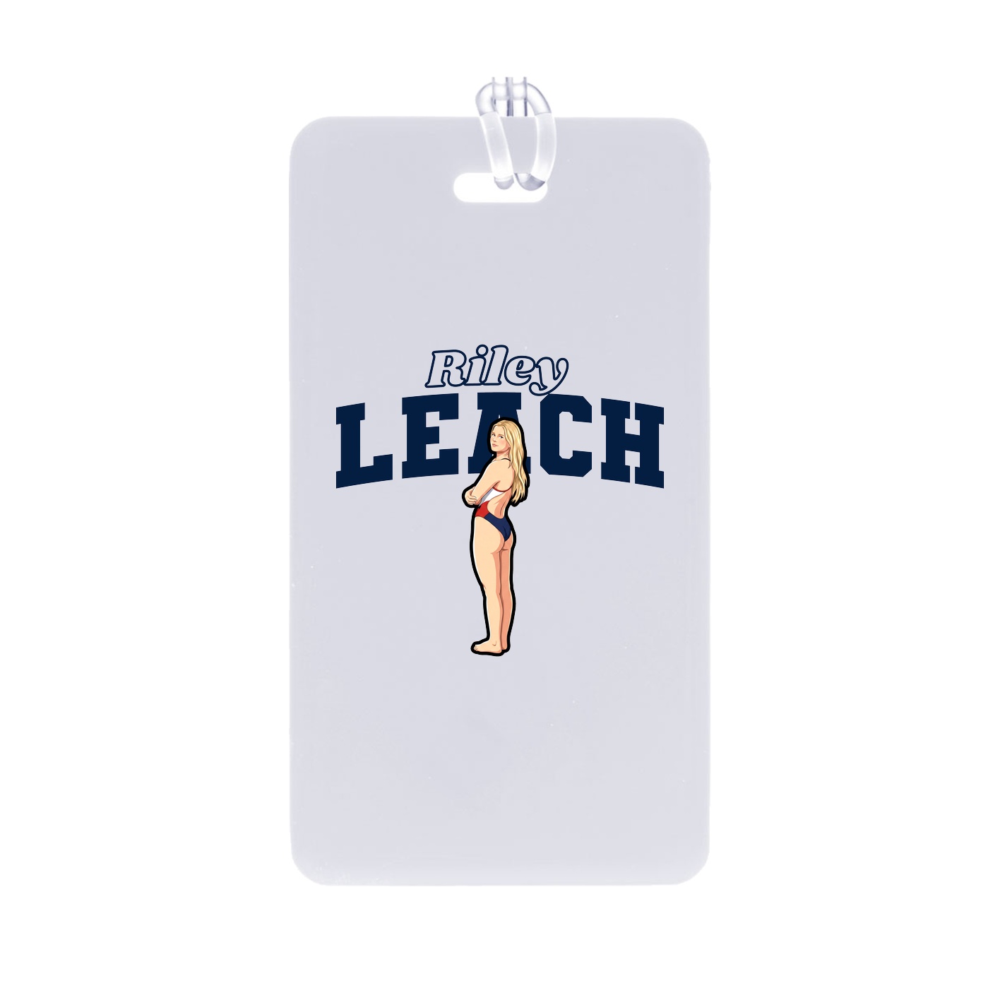 Bag Tag — Name Arch in Classic