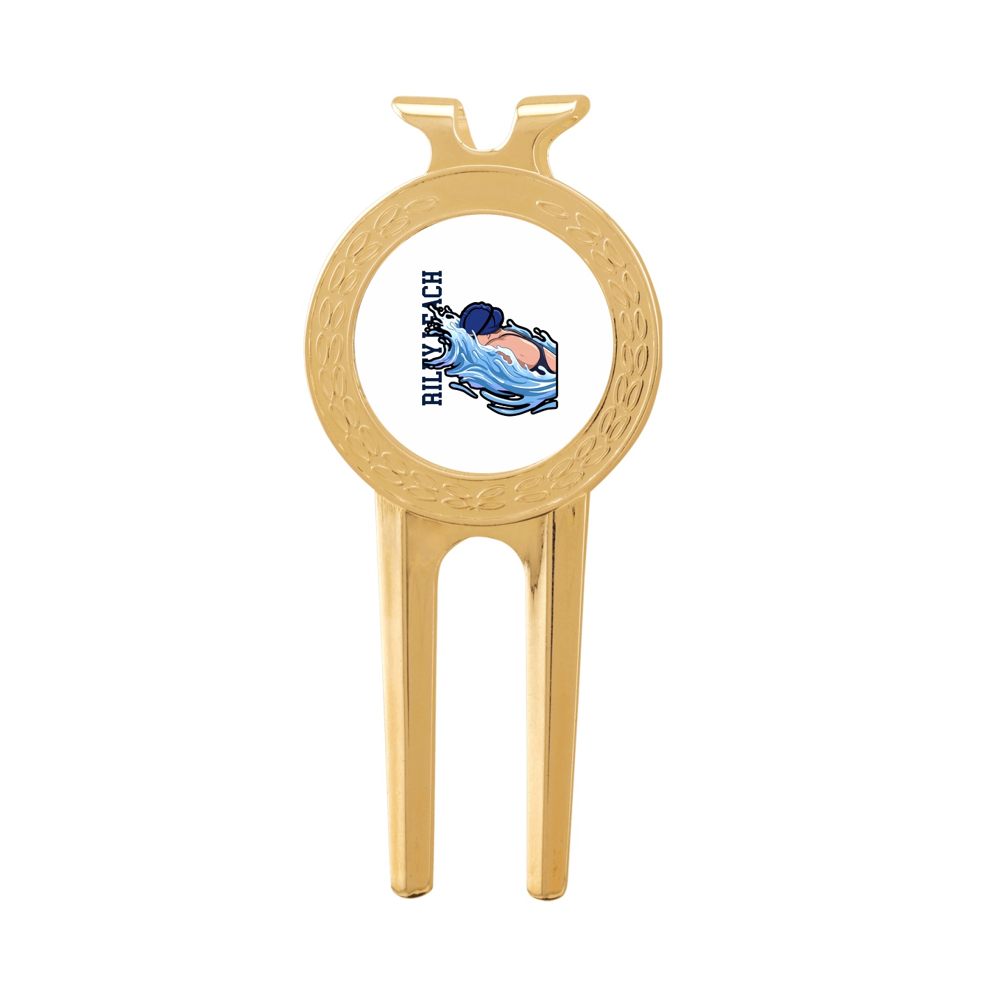 Divot Tool with Ball Marker — Name Vertical in Classic