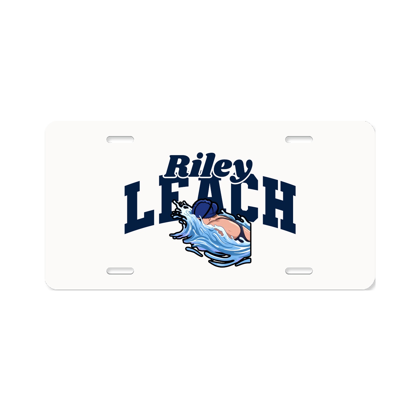 License Plate — Signature Arch in Classic