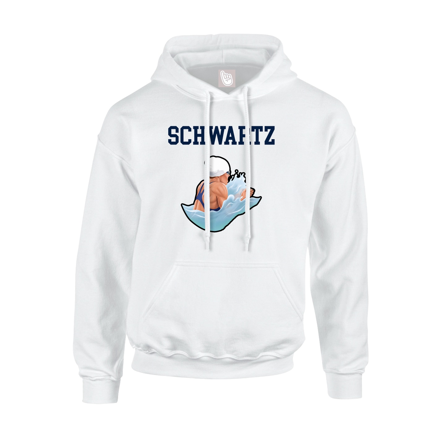 Youth Hoodie — Shirsey in White