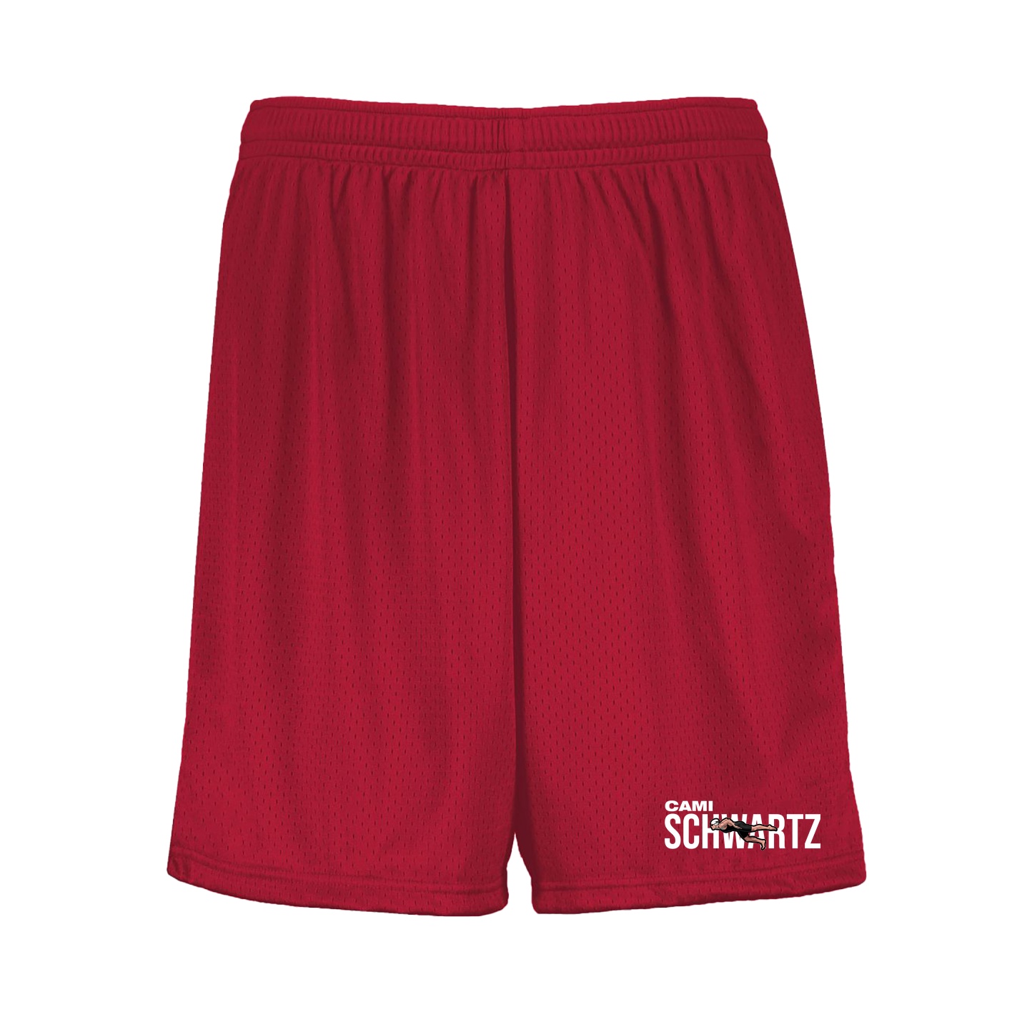Shorts — Player Name in Red