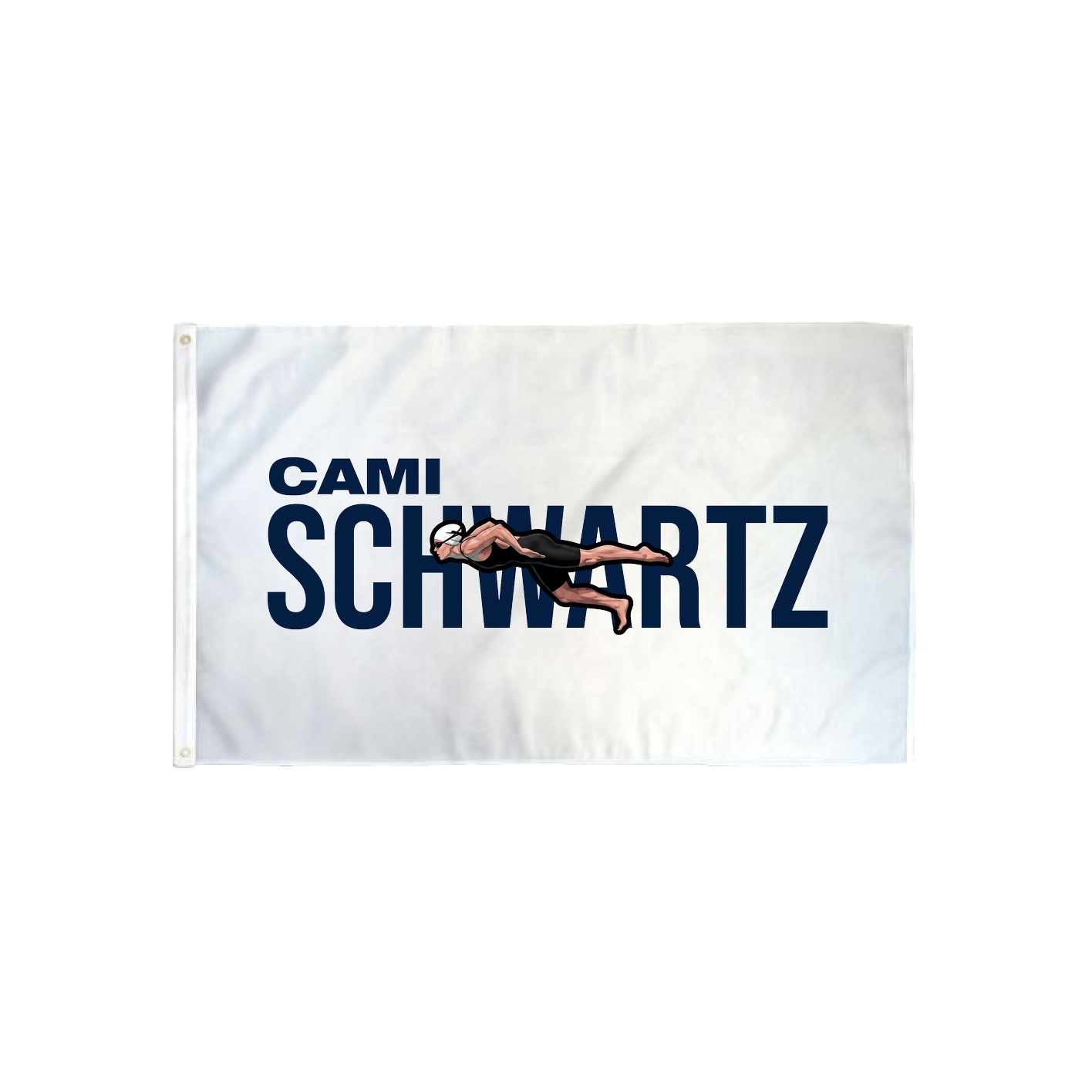 3x5 Flag — Player Name in Classic