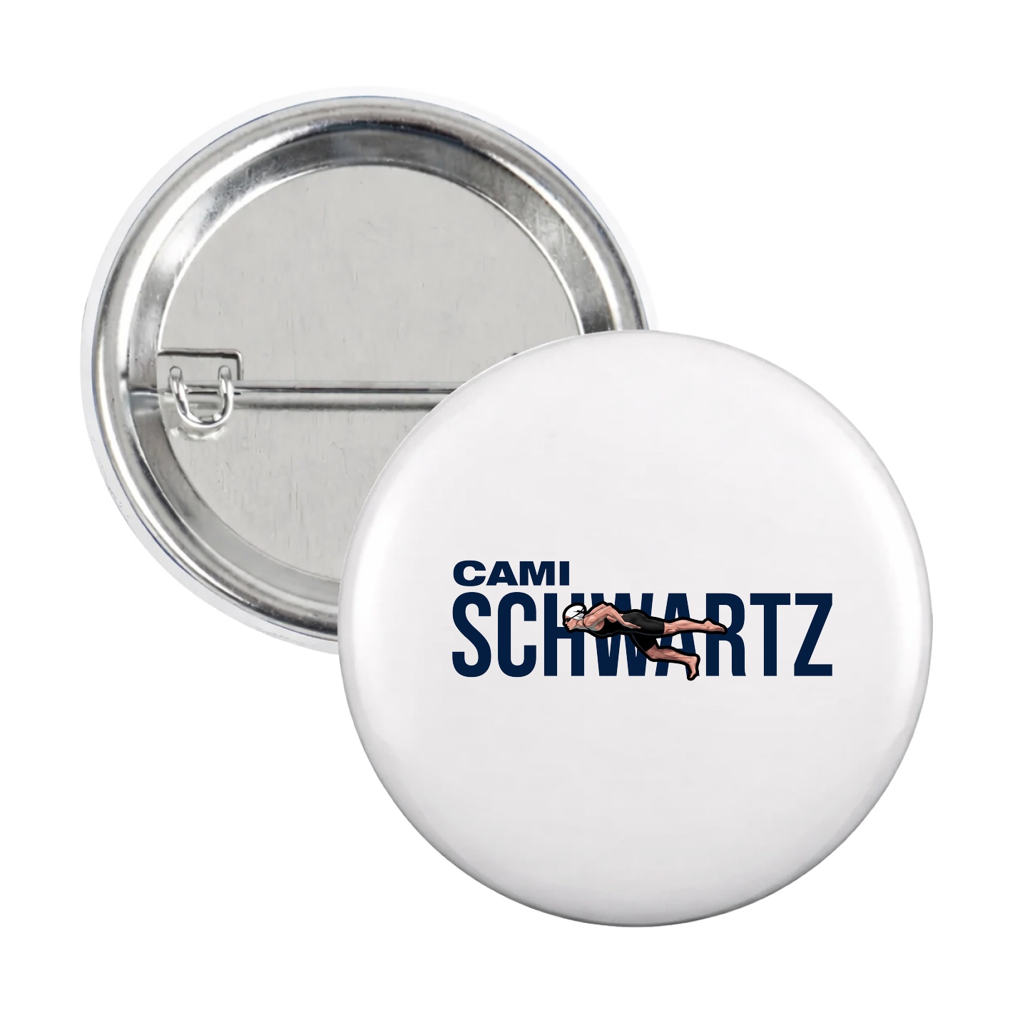 Game Day Button — Player Name in White