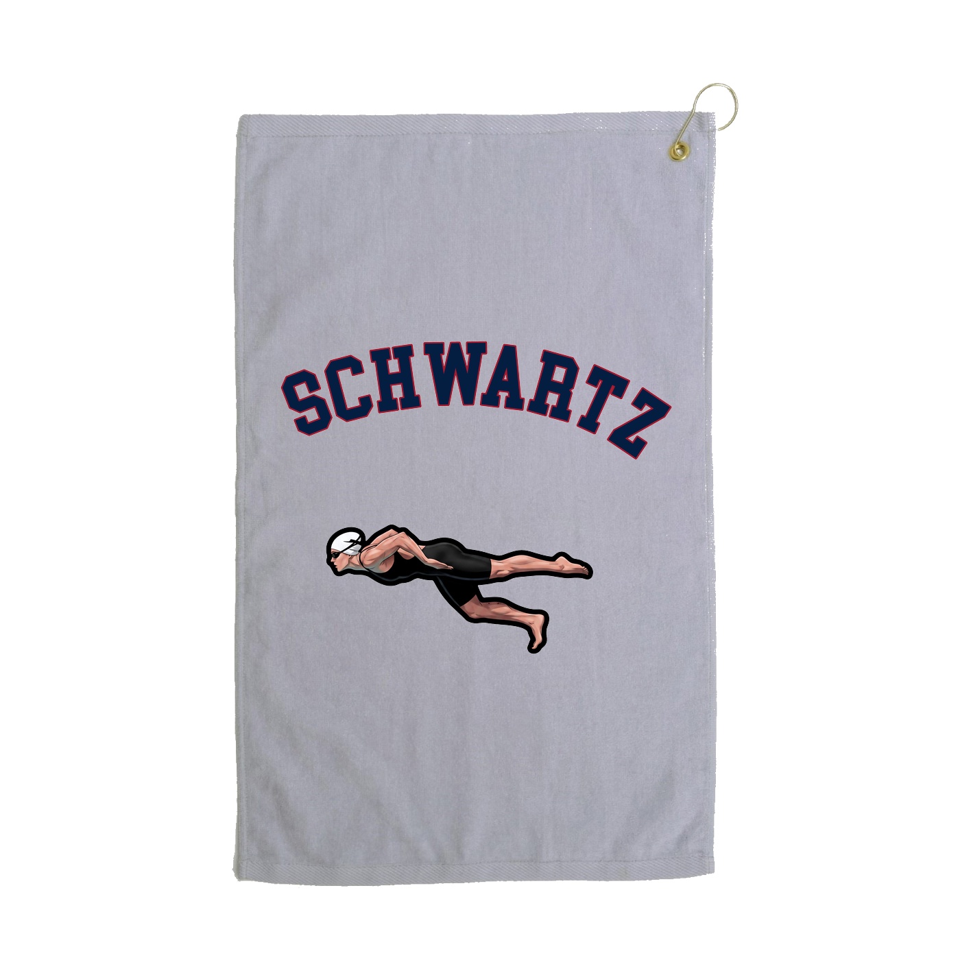 Golf Towel — Shirsey Arch in Grey
