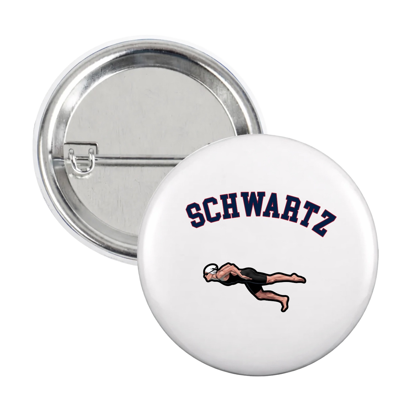 Game Day Button — Shirsey Arch in White