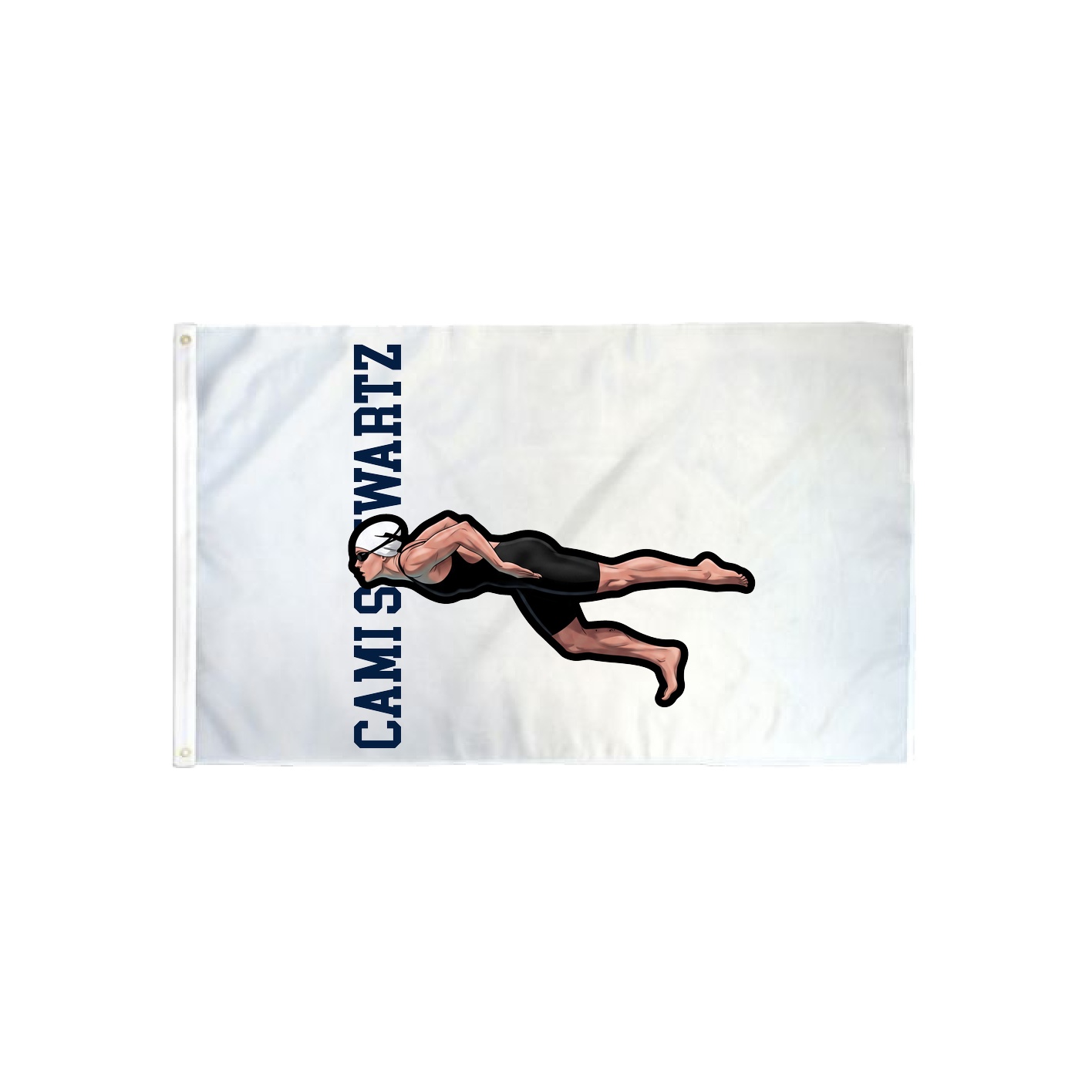 3x5 Flag — Name Vertical in Classic