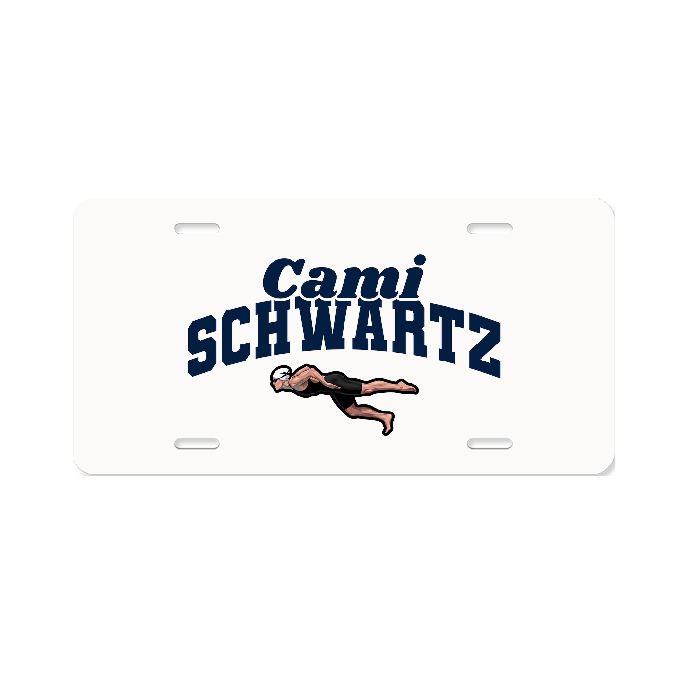 License Plate — Signature Arch in Classic