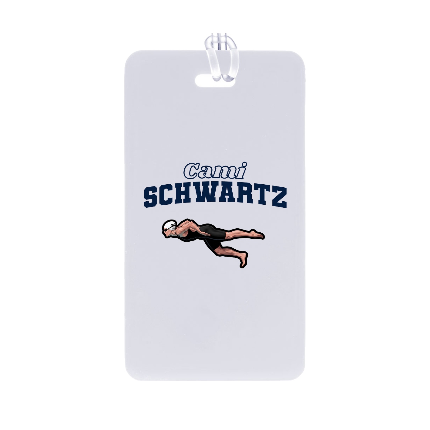 Bag Tag — Name Arch in Classic