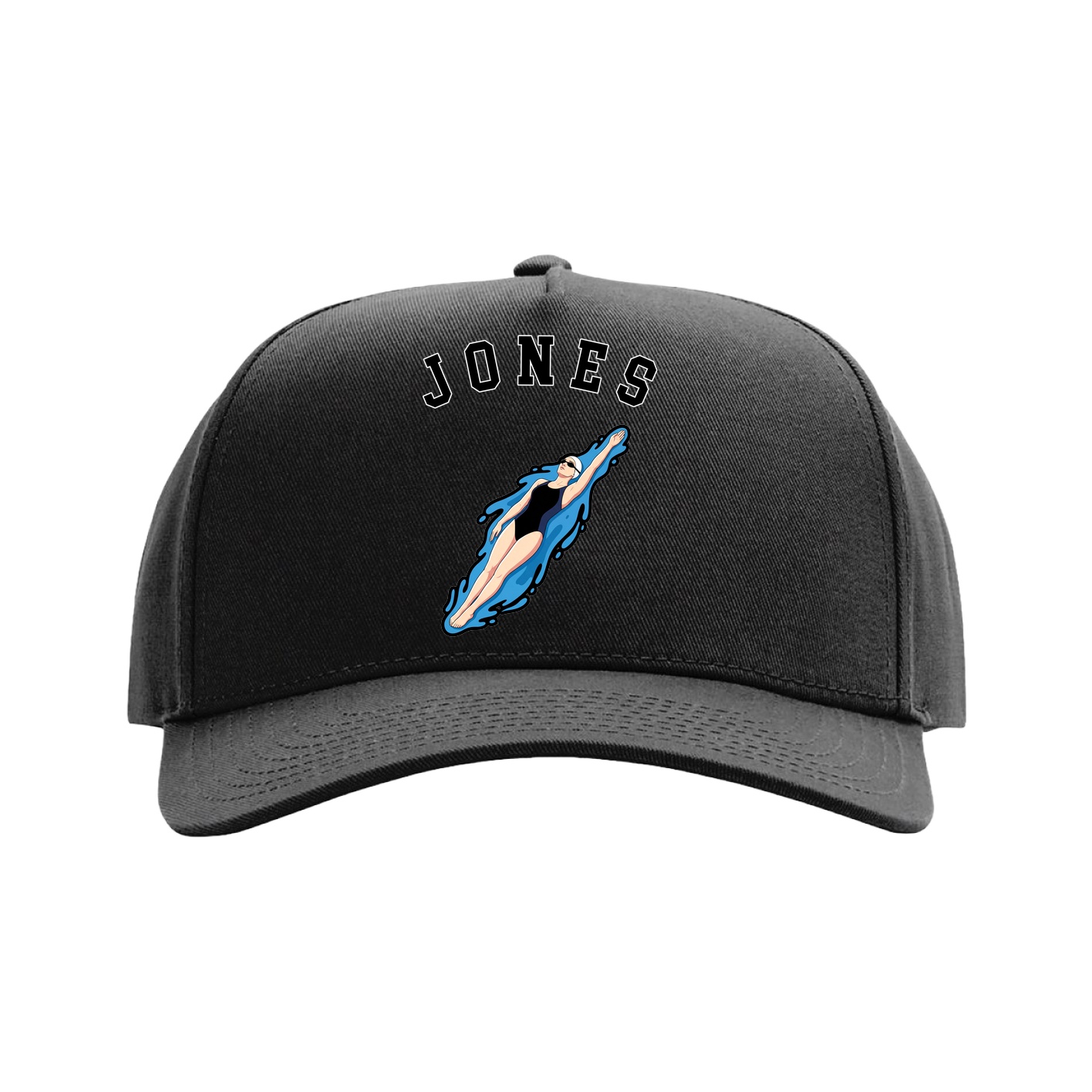Full Fabric Five-Panel Champ Cap