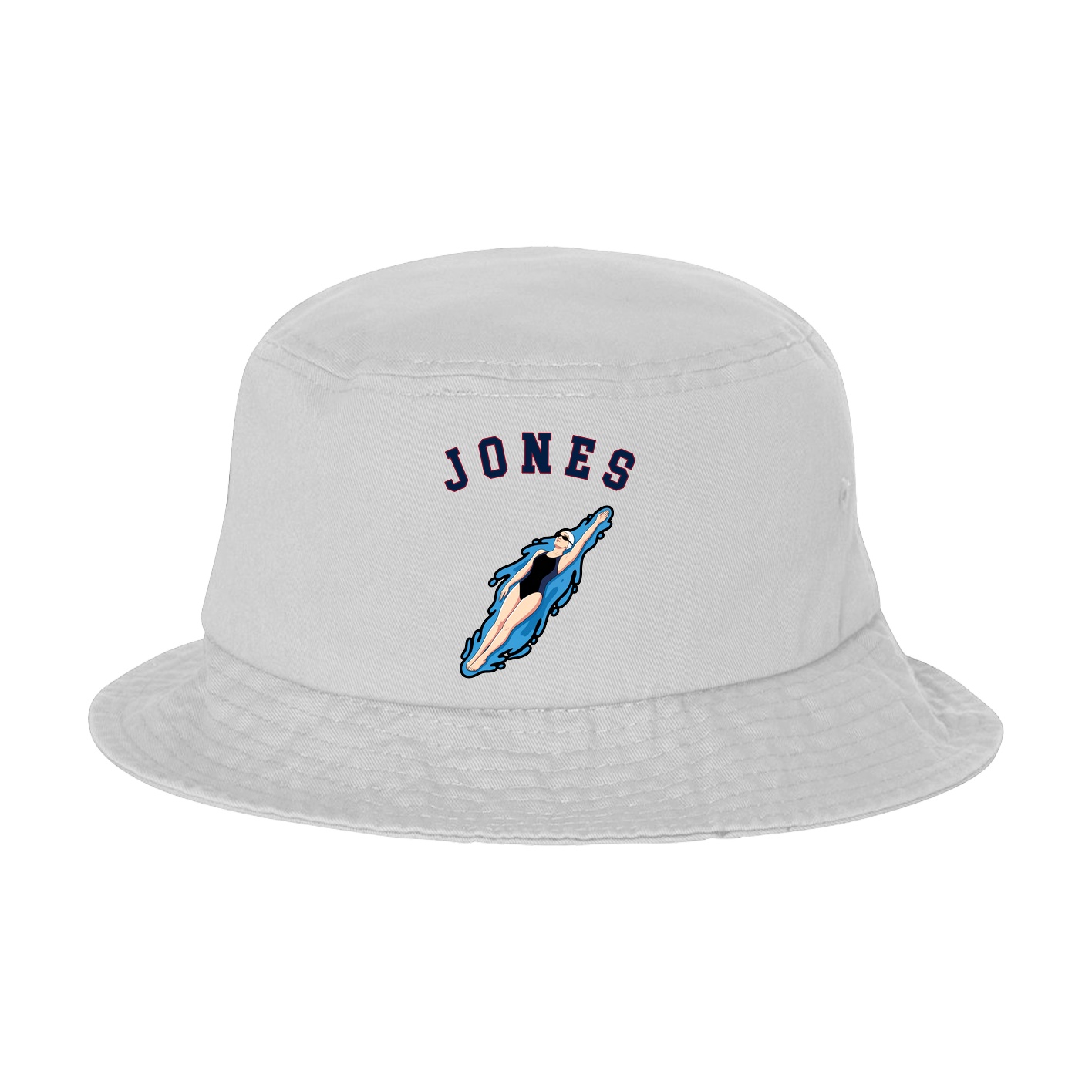 Bucket Cap — Shirsey Arch in White