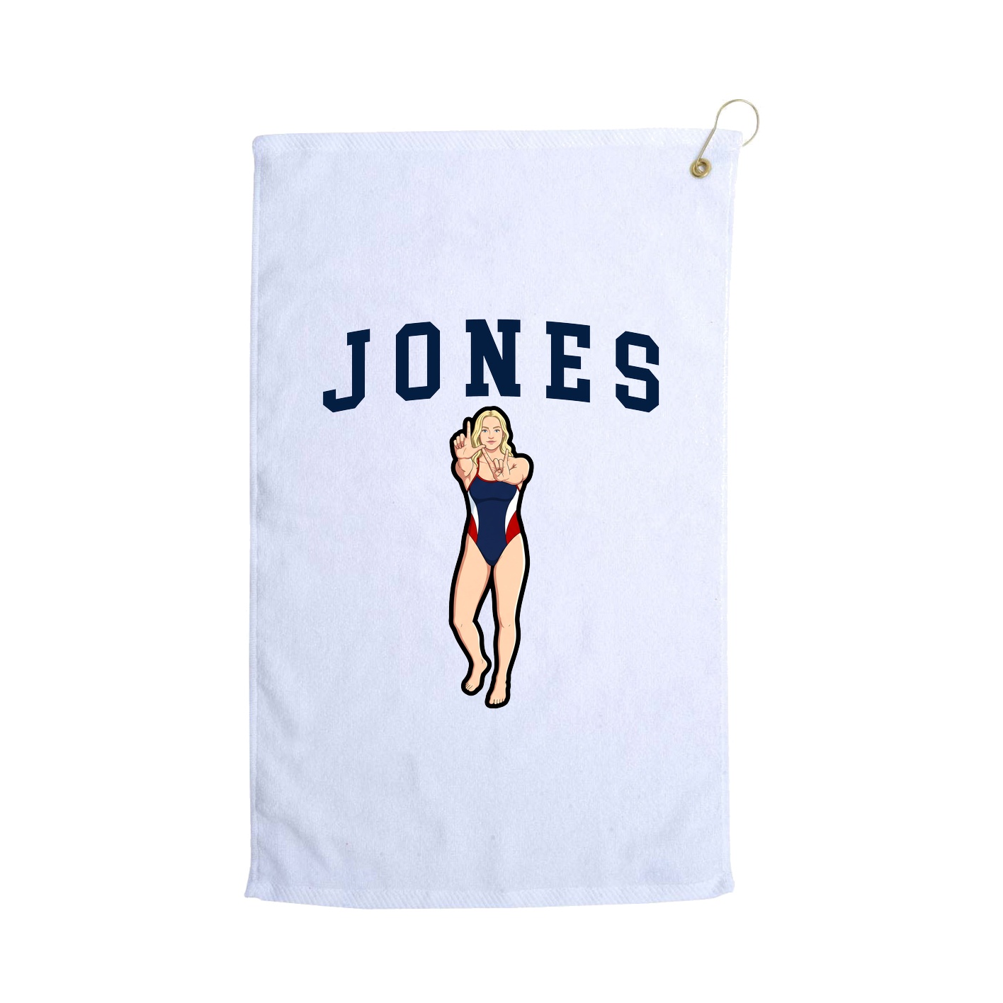 Golf Towel — Shirsey in White