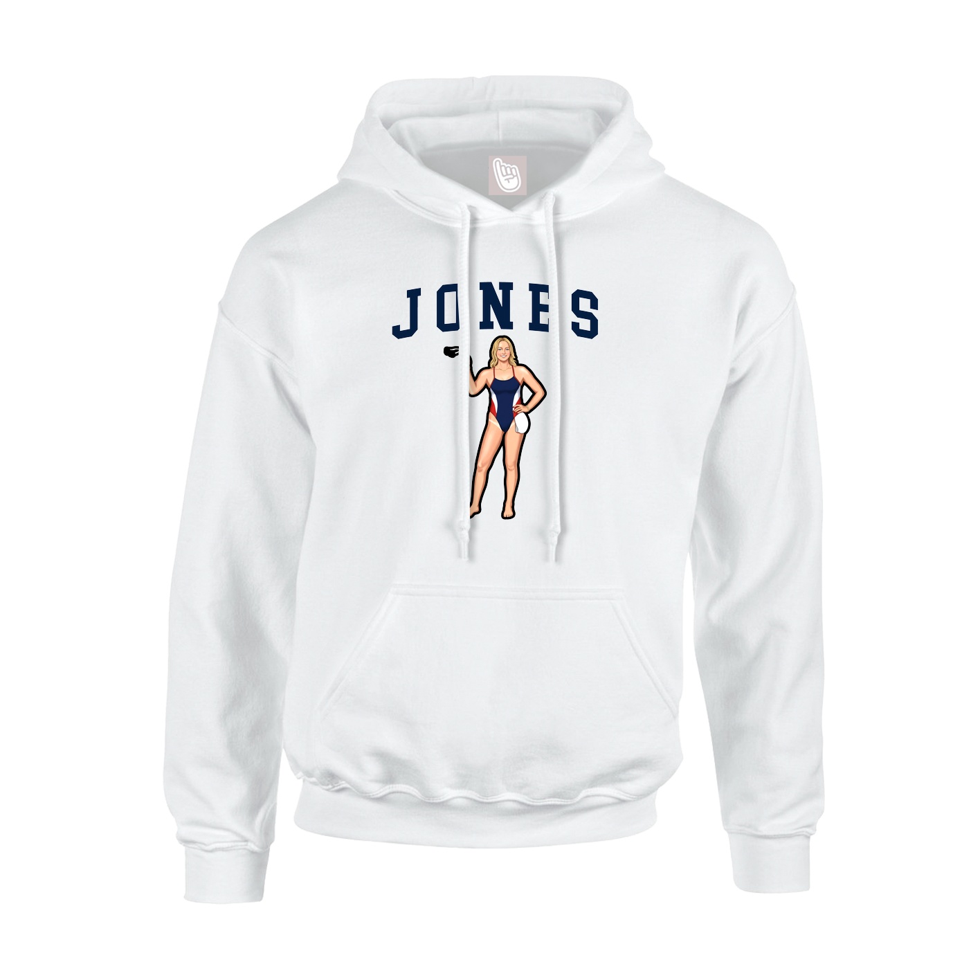 Youth Hoodie — Shirsey in White