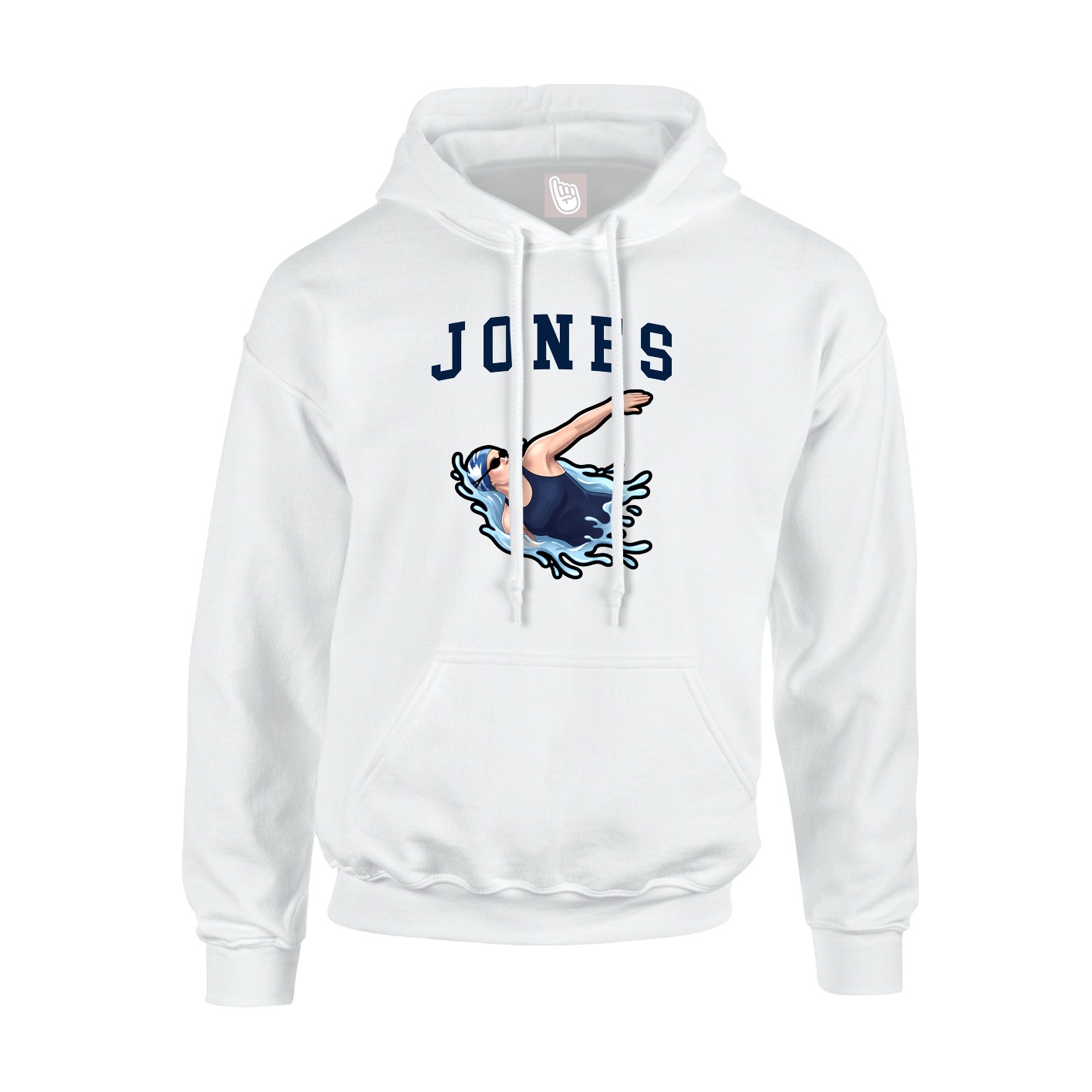 Youth Hoodie — Shirsey in White