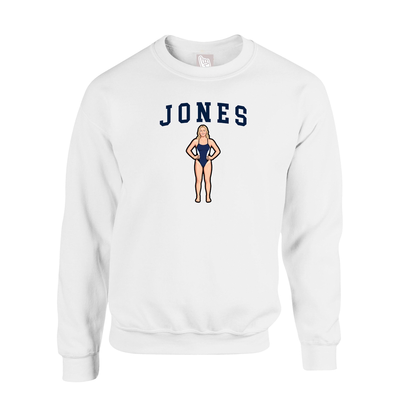 Fleece Crew — Shirsey in White