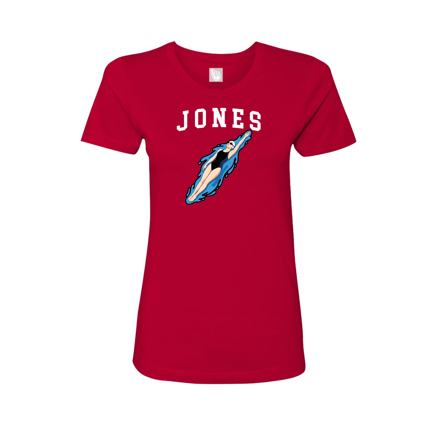 Fitted Women's Tee — Shirsey in Red