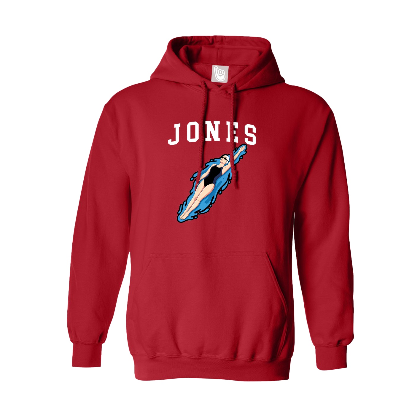 Hoodie — Shirsey in Red
