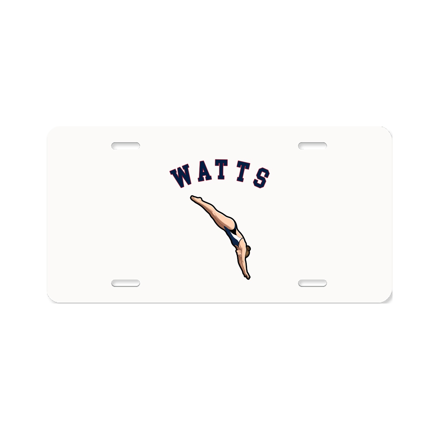 License Plate — Shirsey Arch in Classic