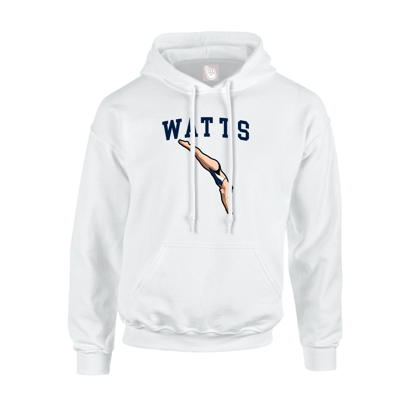 Youth Hoodie — Shirsey in White