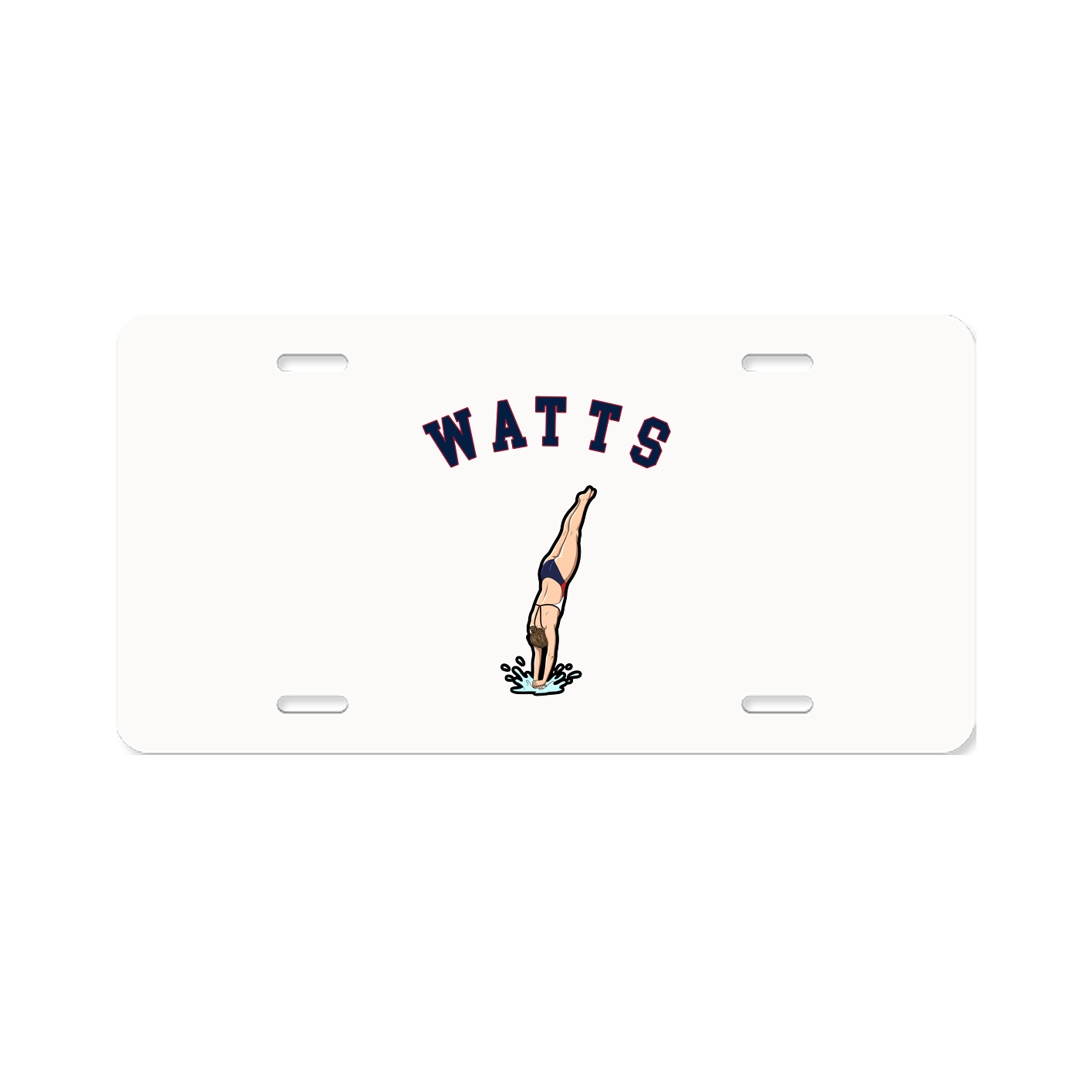 License Plate — Shirsey Arch in Classic