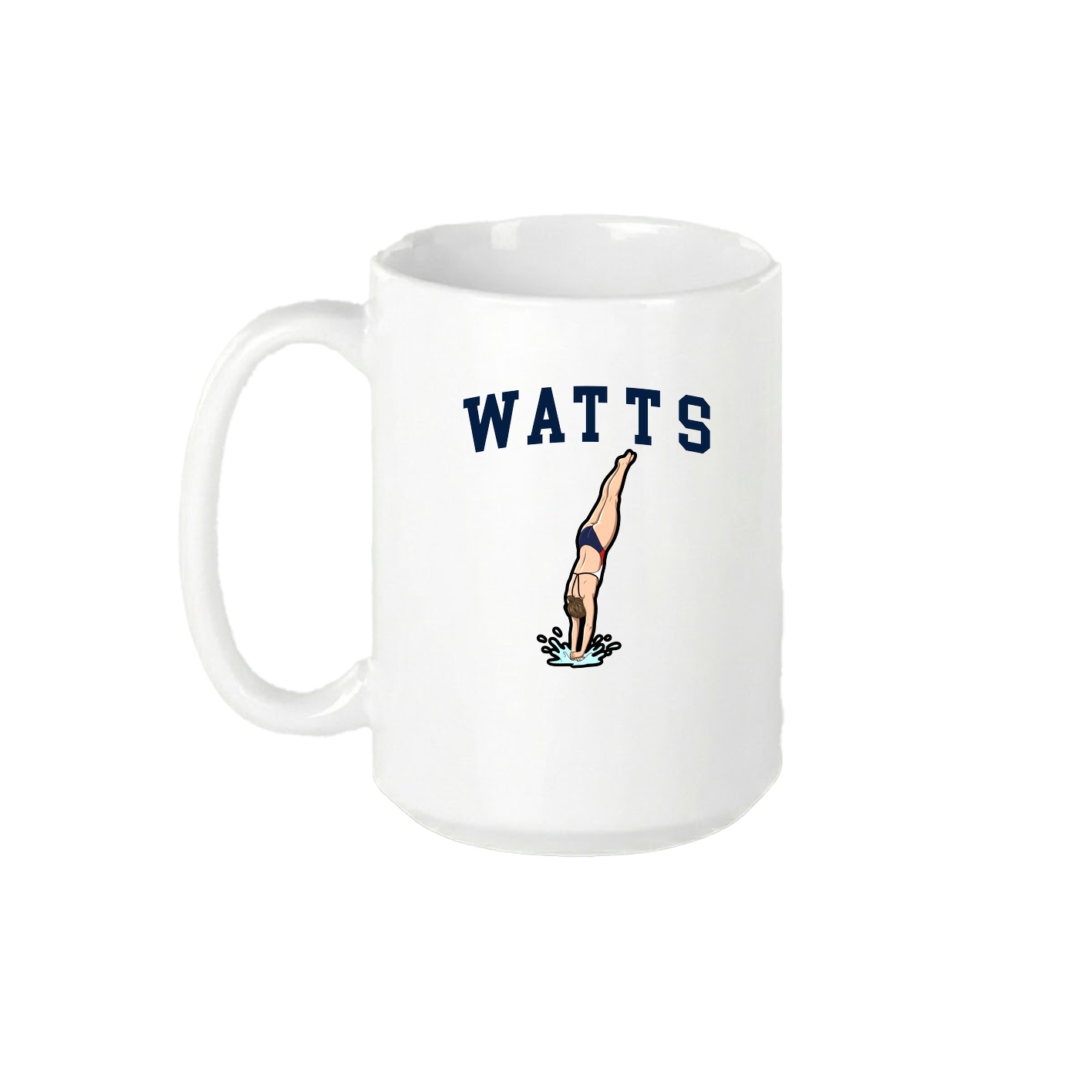 15oz Coffee Mug — Shirsey in White
